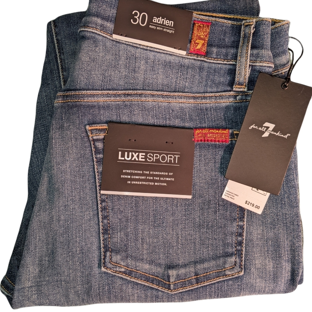 7 for all mankind, Luxe Sport Adrien - easy slim straight 30
